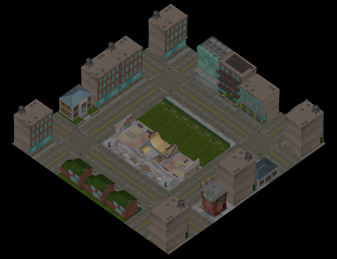 Orthographic camera
